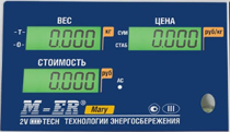 Пленочная панель передняя 223 АС LCD в Кемерово